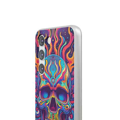 Flaming Skull Samsung S23 Case - Soft