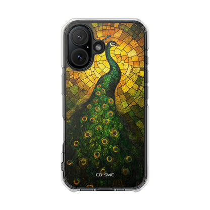 Peacock Spreads Light iPhone Case - Impact