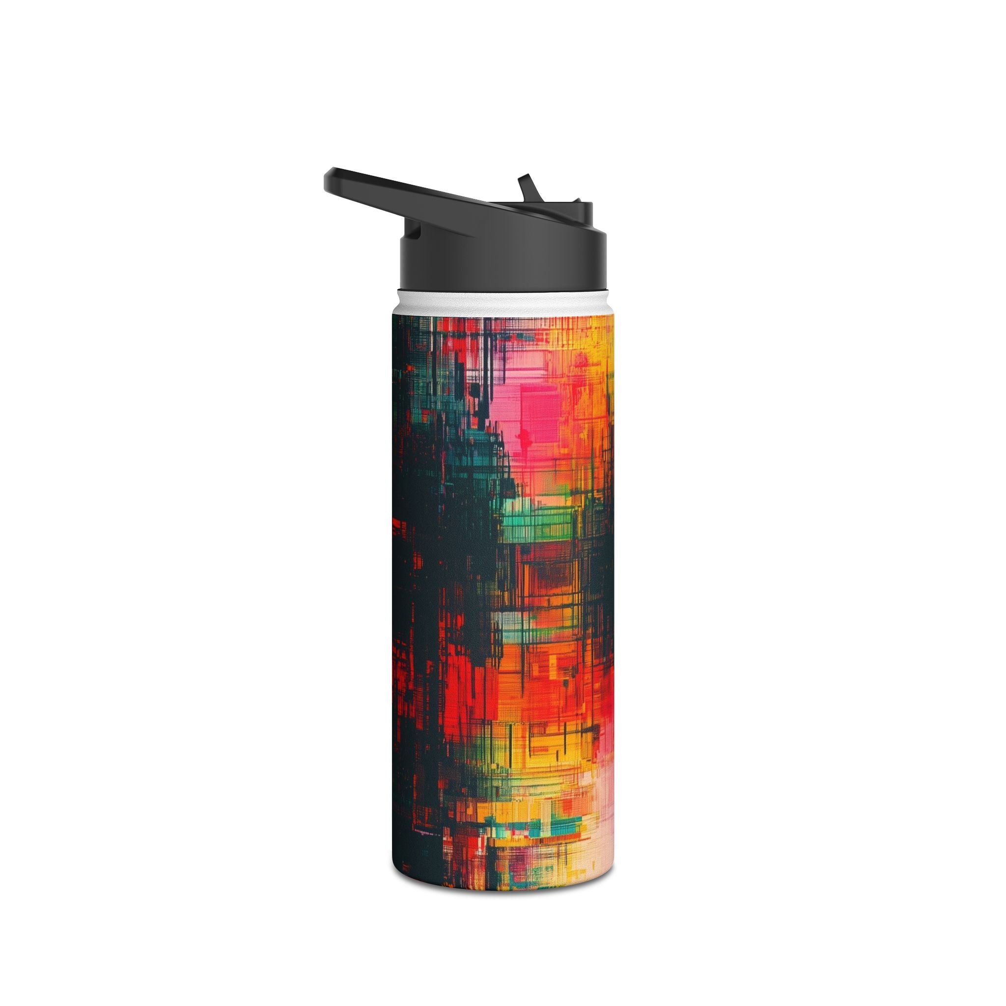 Neon Prism - Stainless Steel Water Bottle