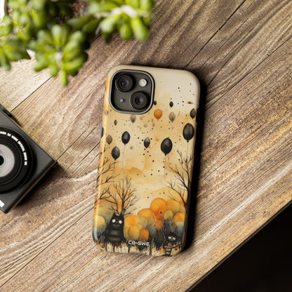 Balloons Drift Skyward - iPhone Case