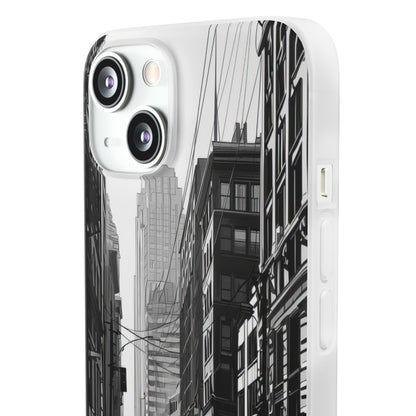 Noir Urban Serenity | Flexible Phone Case for iPhone