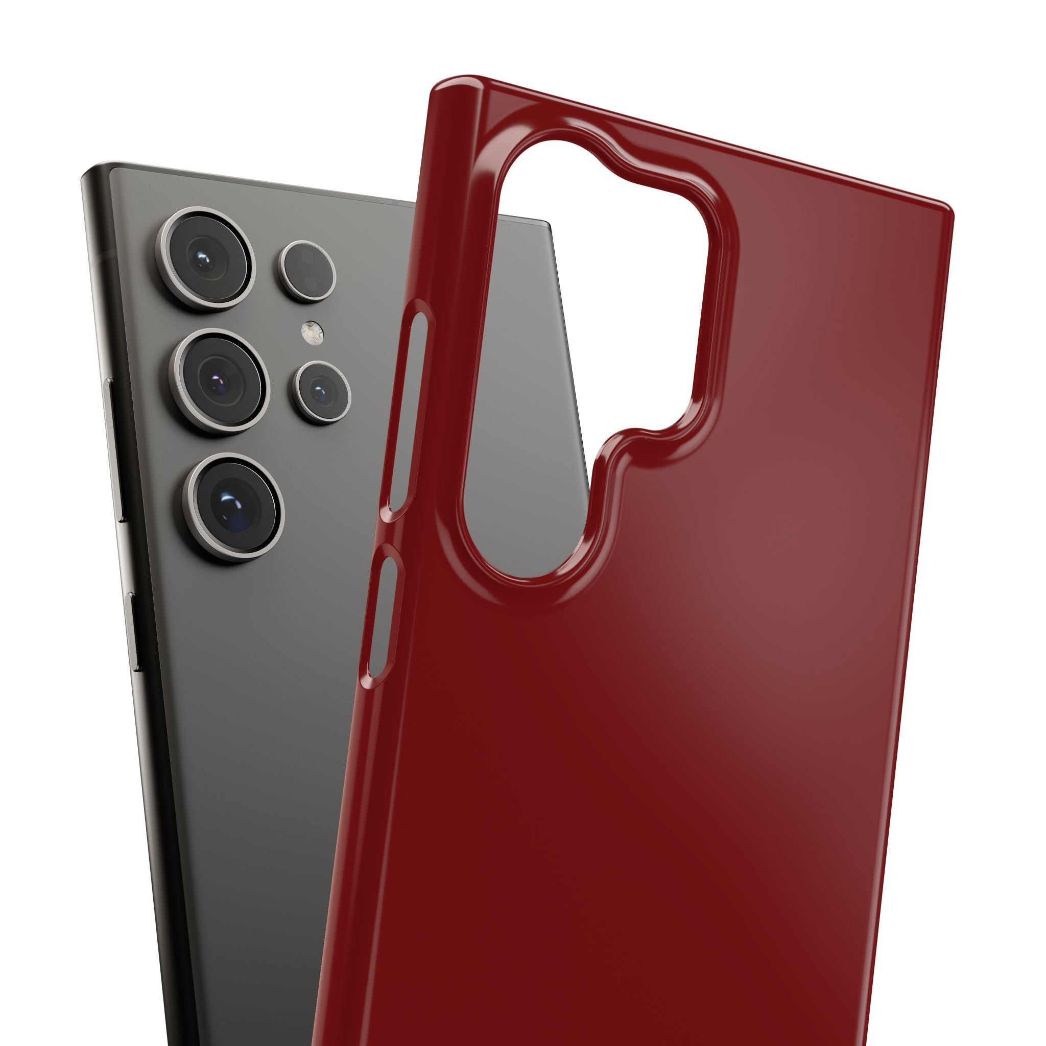 Maroon Samsung S24 - Slim Phone Case