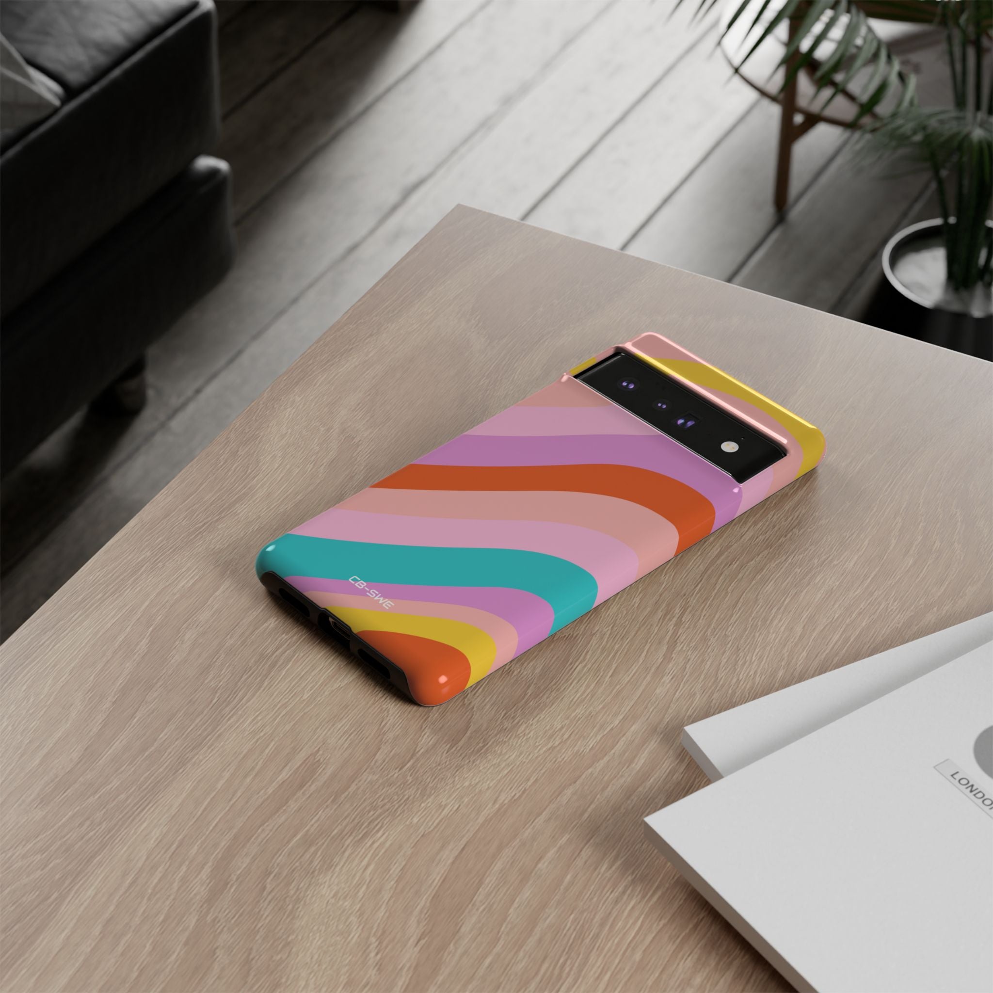 Fluid Color Waves - Google Pixel Case