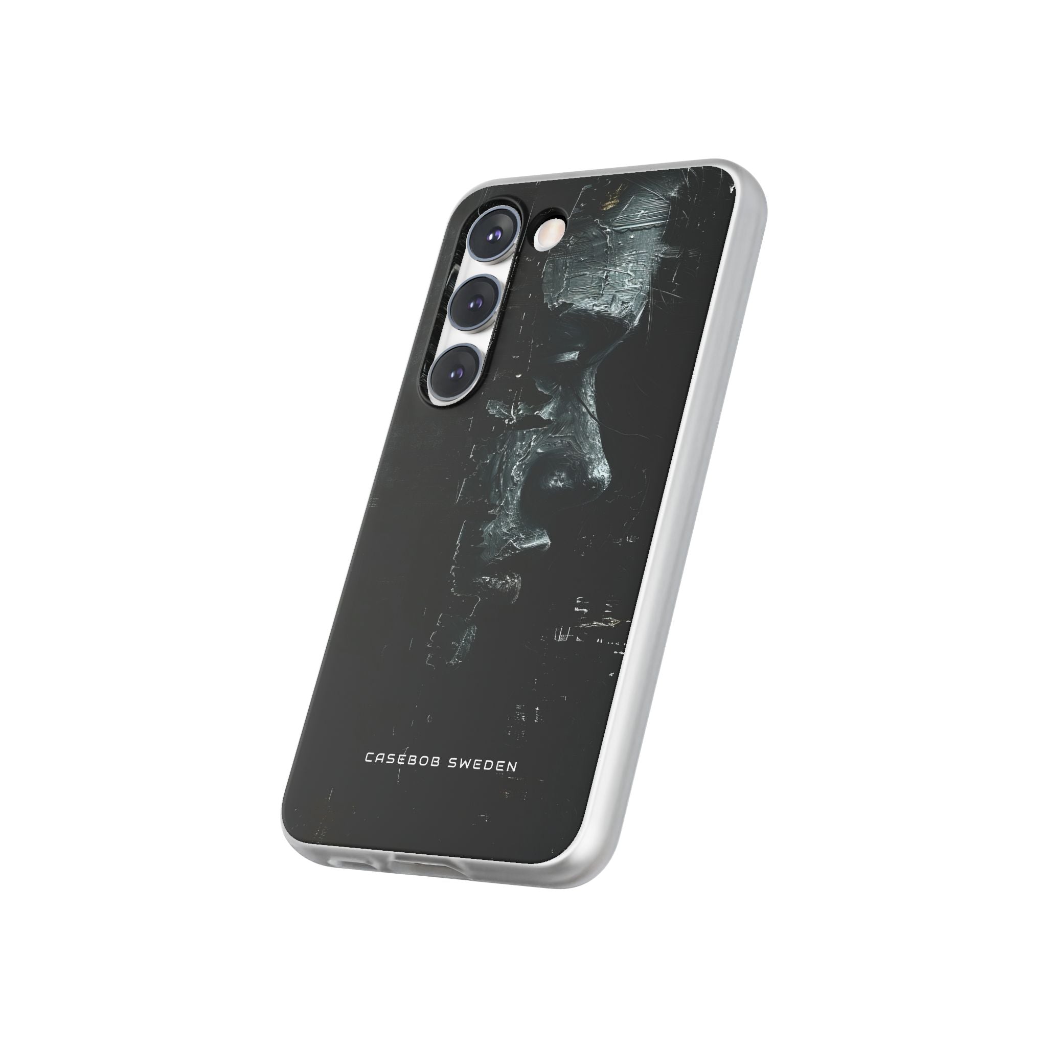 Monochrome Bloom Samsung S23 - Flexi Phone Case