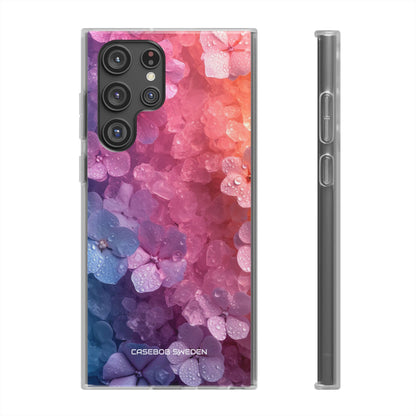 Floral Chill Blooms - Flexi Samsung S22 Phone Case