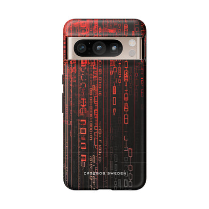 Gradient Cyberflux Network Google Pixel 8 - Tough Phone Case