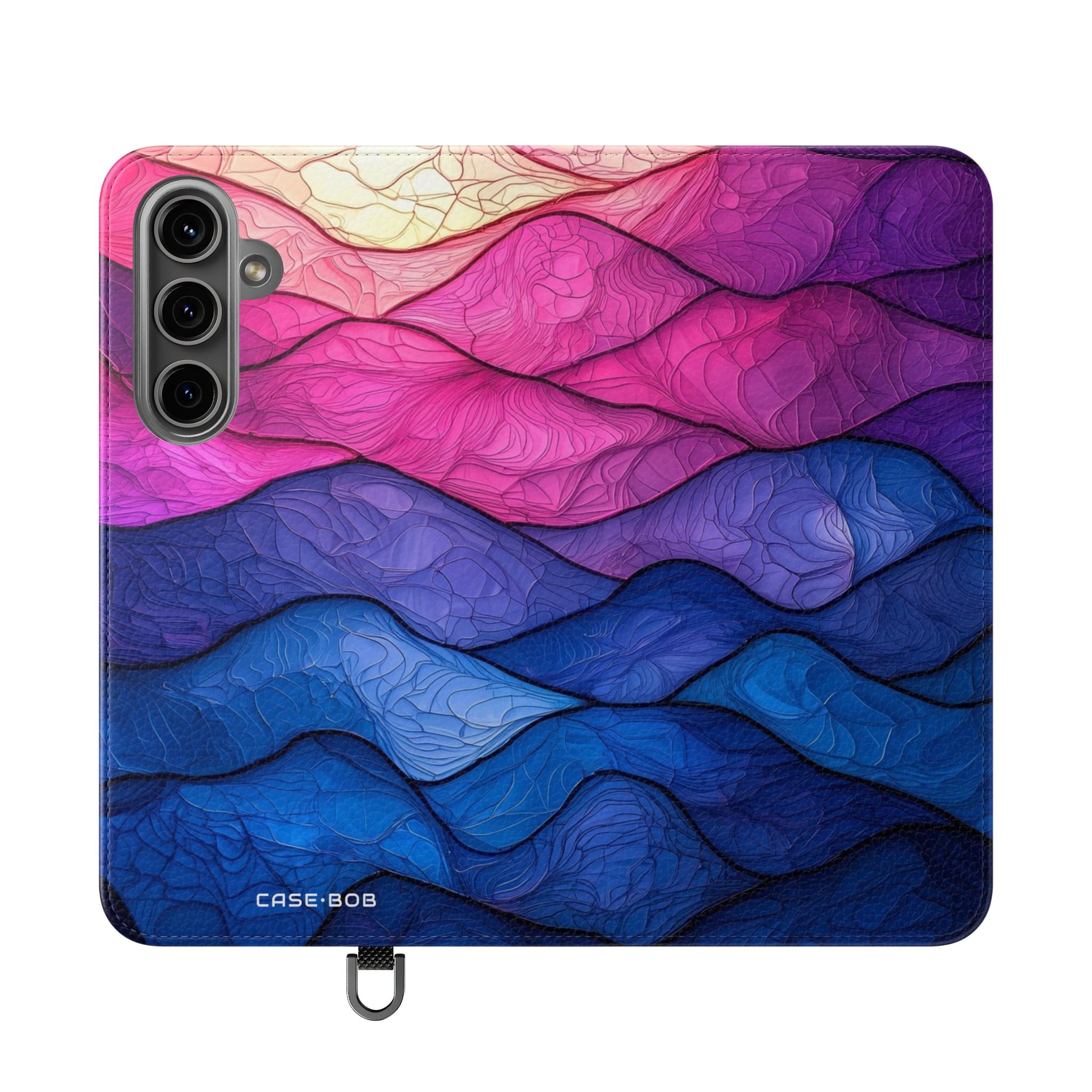 Wavy Veins - Samsung S24 Plus Case - Wallet