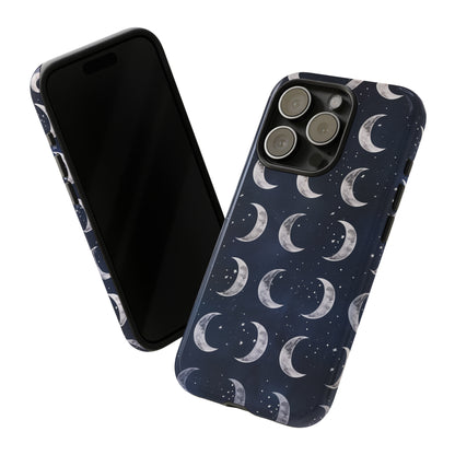 Moonlit Phases Reverie - Protective Phone Case