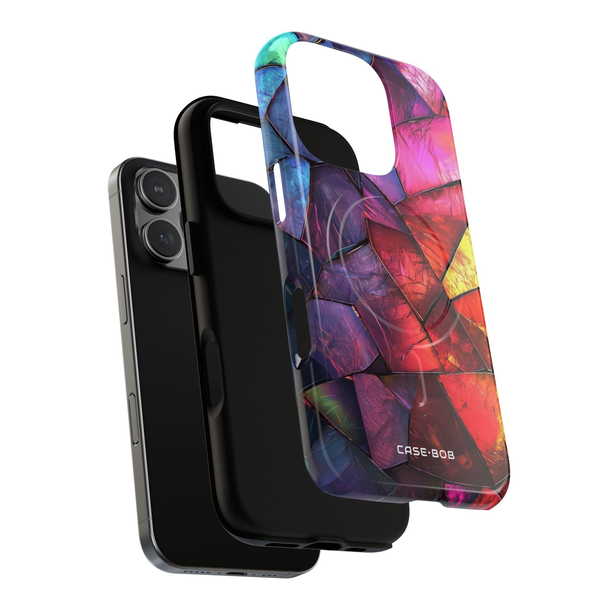 Cracked Prism iPhone 16 Pro Case - Tough+