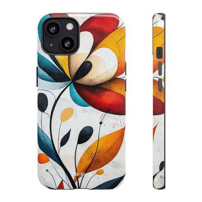 Vibrant Floral Symphony - iPhone Case