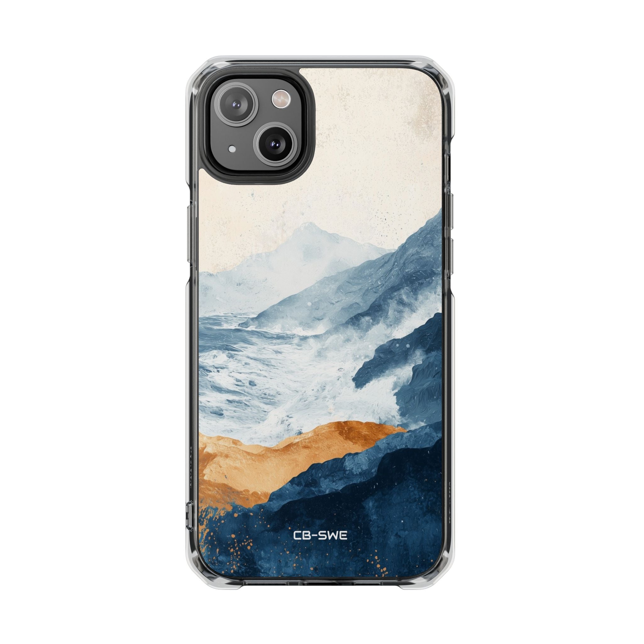 Waves Embrace Shore iPhone Case - Impact