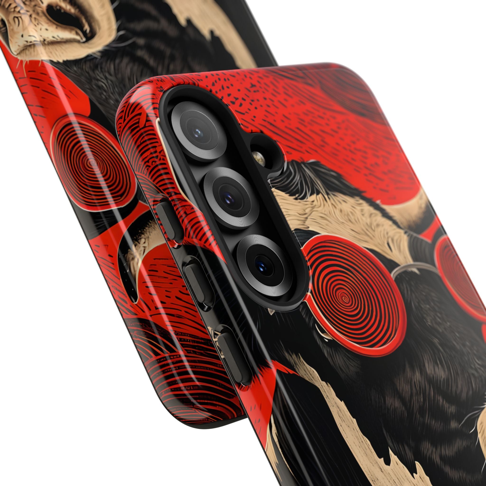 Hypnotic Cow Samsung S25 Plus Case - Tough