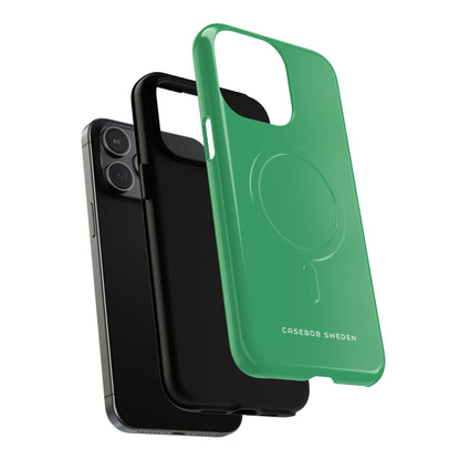 Medium Sea Green iPhone 15  Tough+ Phone Case