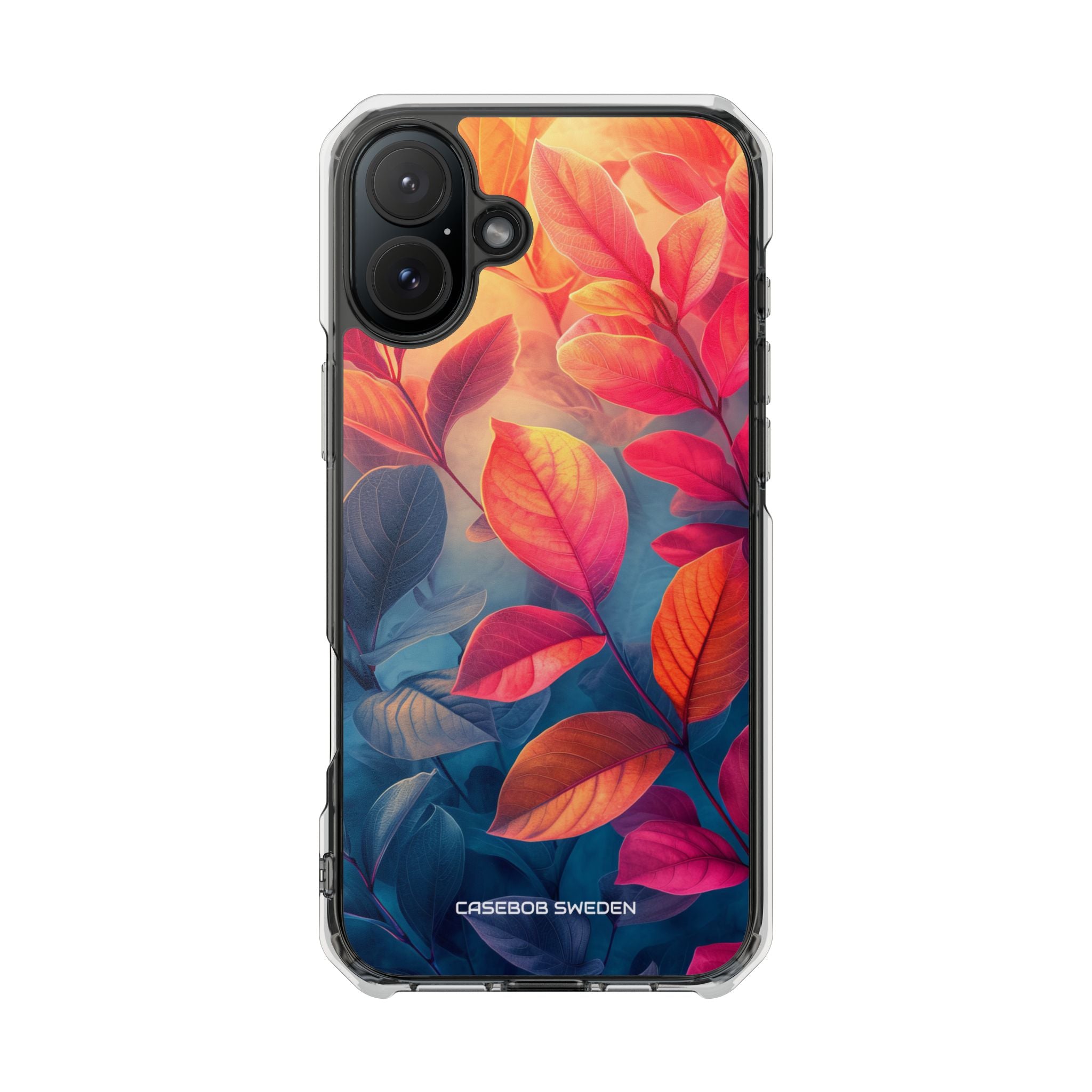 Red Blue Nature - Clear Impact iPhone 16 Phone Case