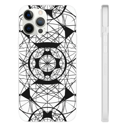 Geometric Hypnosis | Flexible Phone Case for iPhone