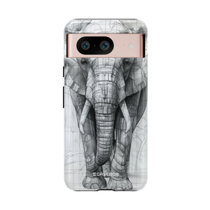 Technic Elephant | Protective Phone Case for Google Pixel