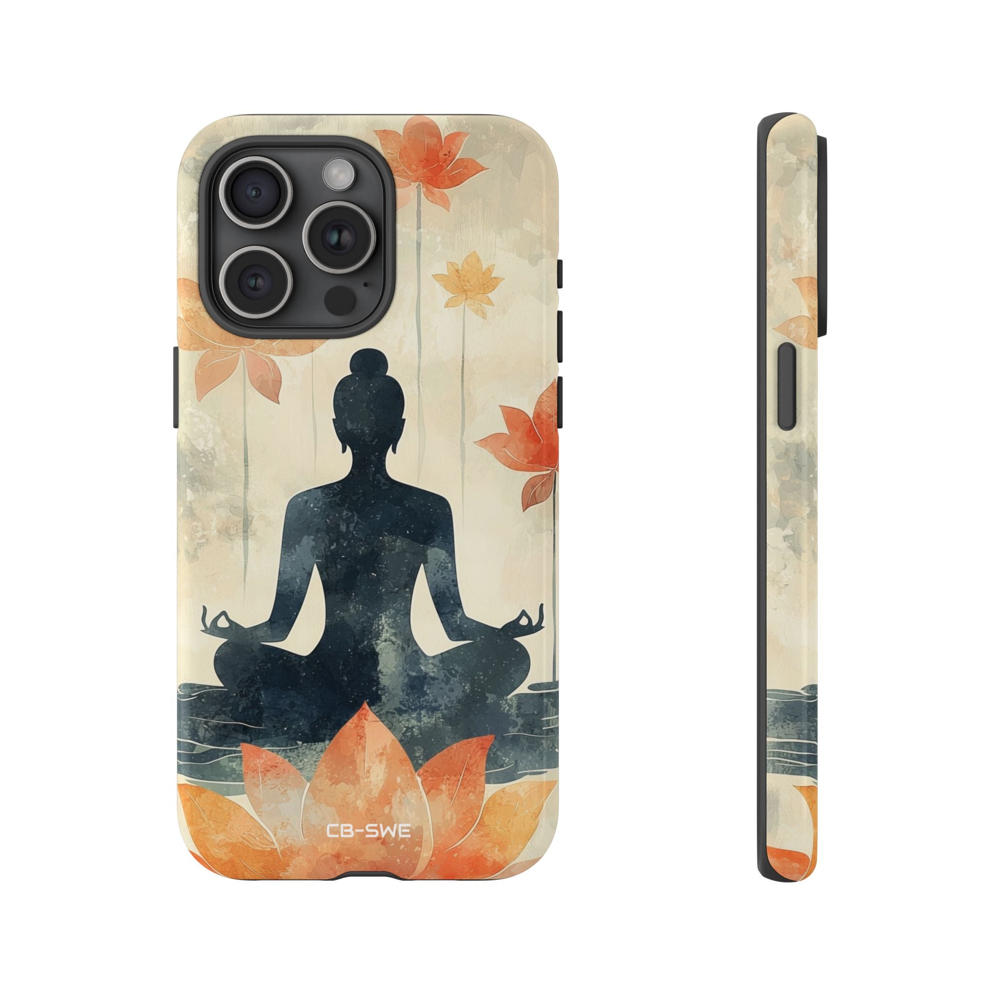 Lotus Blooms Surround - iPhone Case