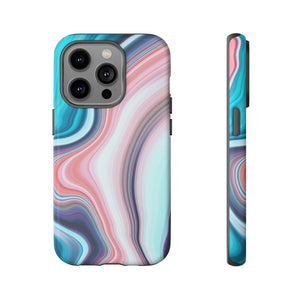 Pink Swirls - Protective Phone Case