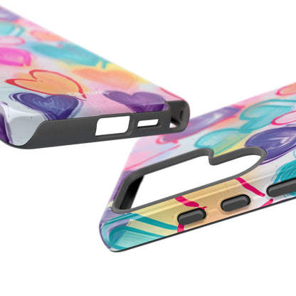 Hearts Dance Playfully - Samsung Case