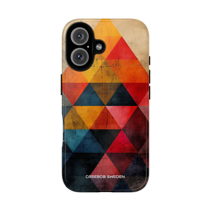 Geometric Energy - Tough iPhone 16 Phone Case