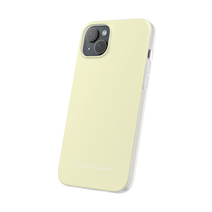 Light Golden Rod Yellow iPhone 15 - Flexi Phone Case