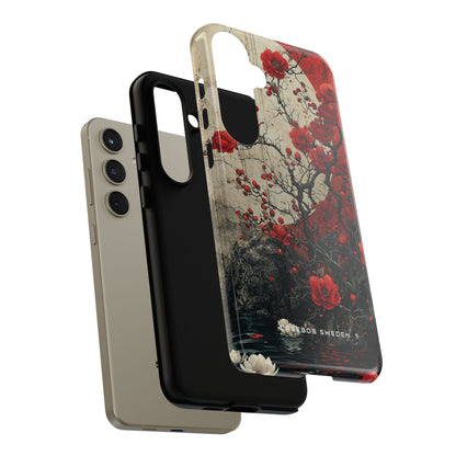 Zen Blossoms in Moonlight Samsung S24 - Tough Phone Case