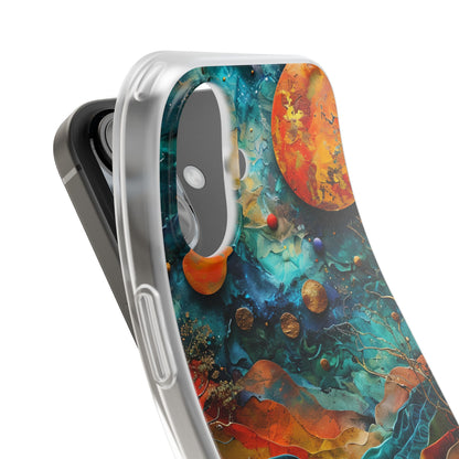 Celestial Ember iPhone 16 Case - Soft