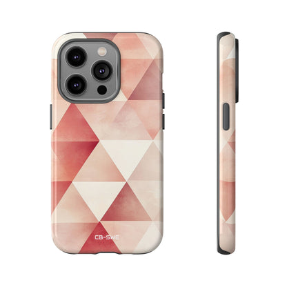 Triangular Shapes Flow - iPhone Case