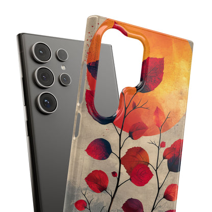 Sunlit Branch - Slim Samsung S24 Phone Case