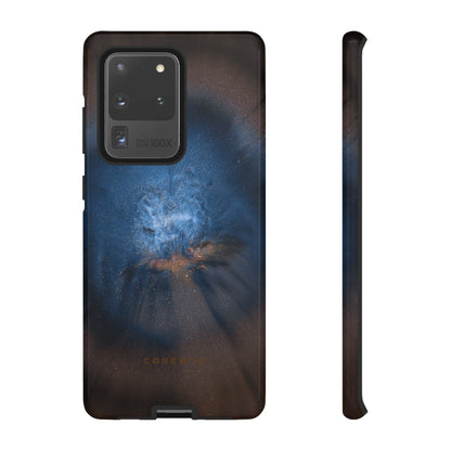 Blue Space Ink Art - Protective Phone Case