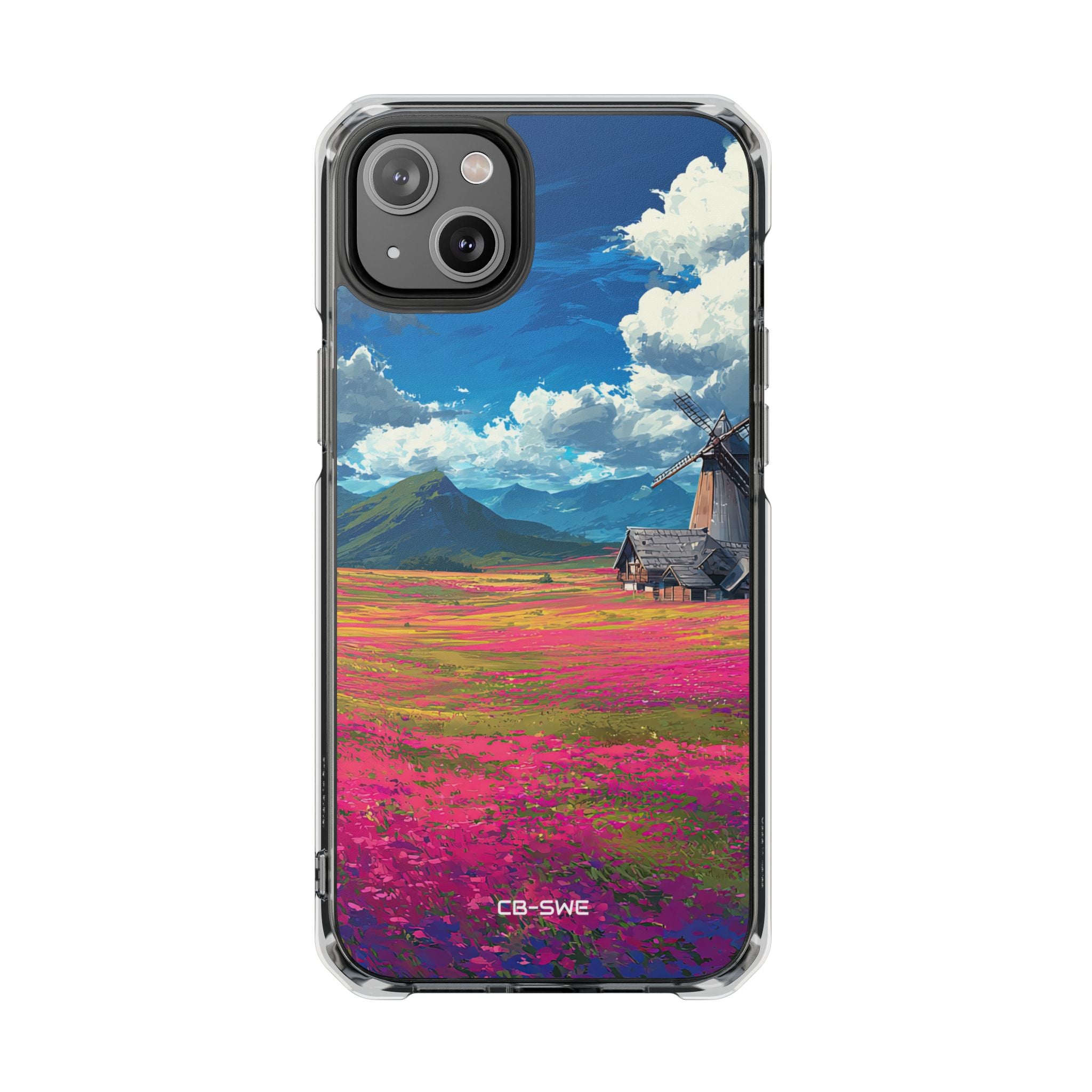 Impressionistic Summer Windmill iPhone Case - Impact