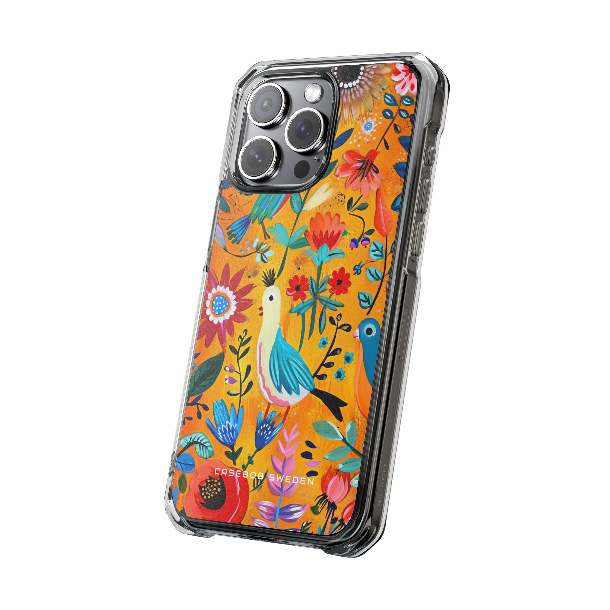 Whimsical Vintage Nature Harmony iPhone 15 - Clear Impact Phone Case