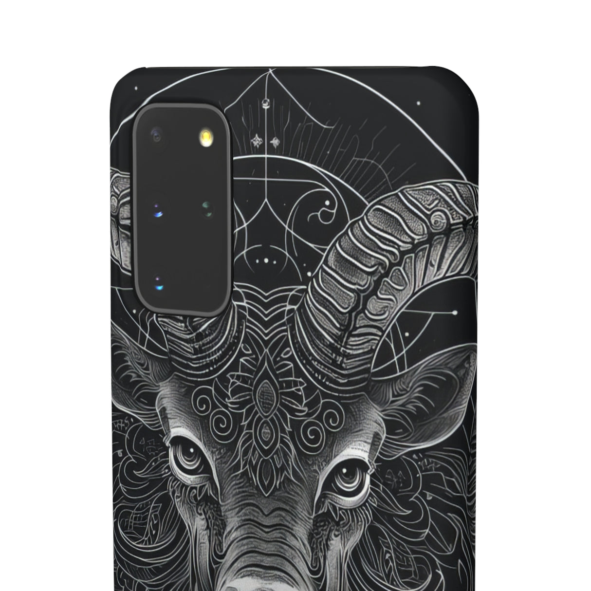 Mystic Ram Mandala | Slim Phone Case for Samsung