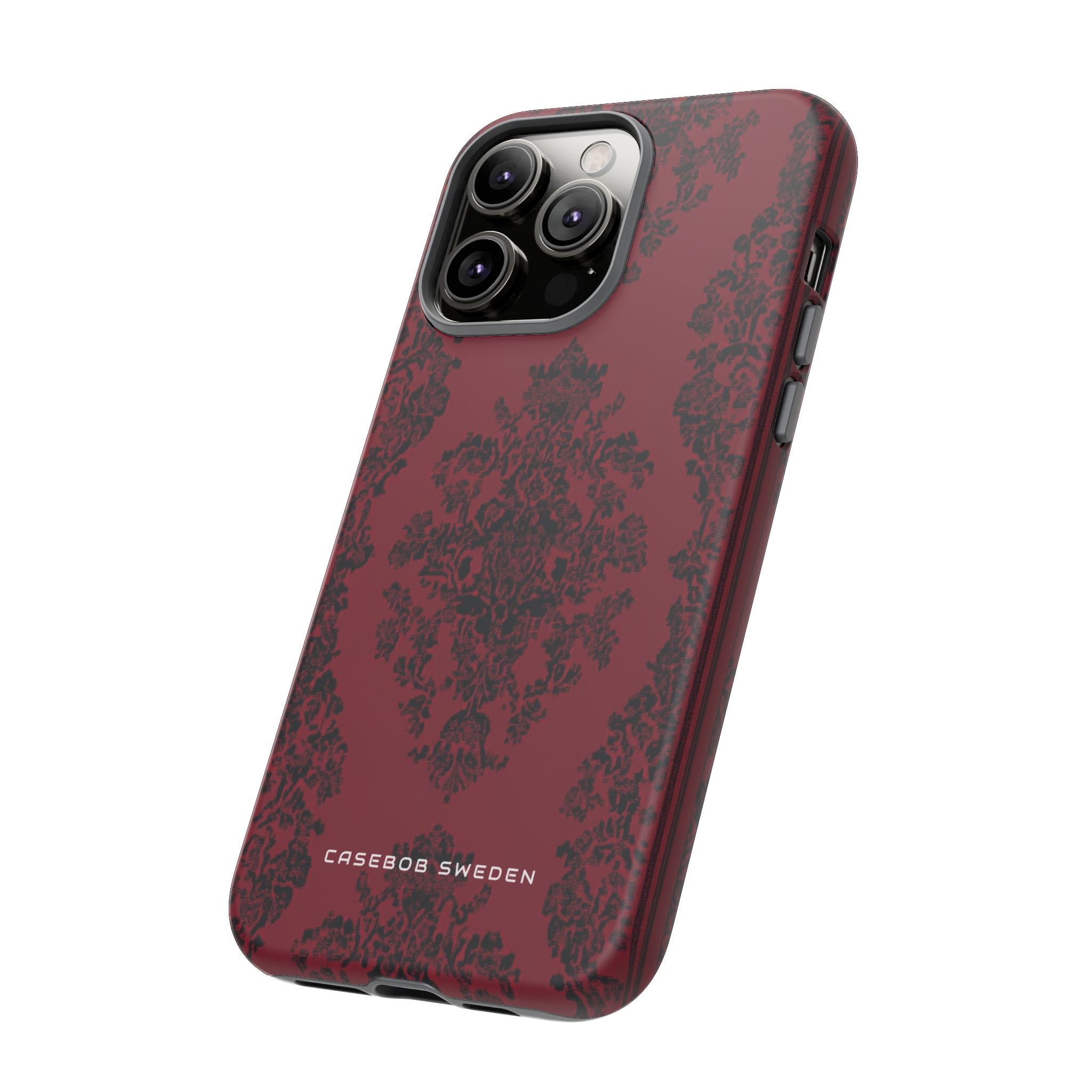 Gothic Crimson Elegance iPhone 14 - Tough Phone Case