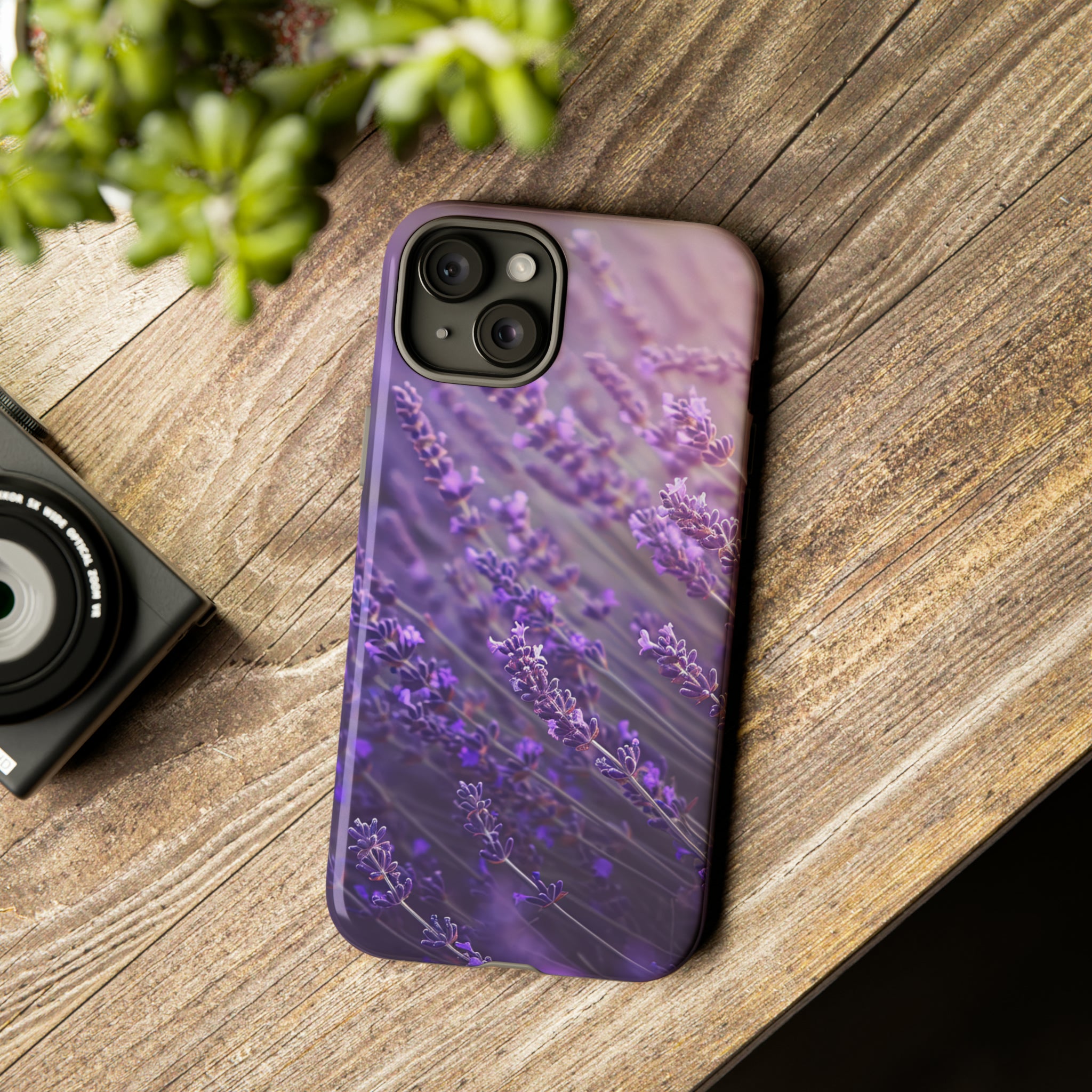 Lavender to Violet Shift - Protective Phone Case