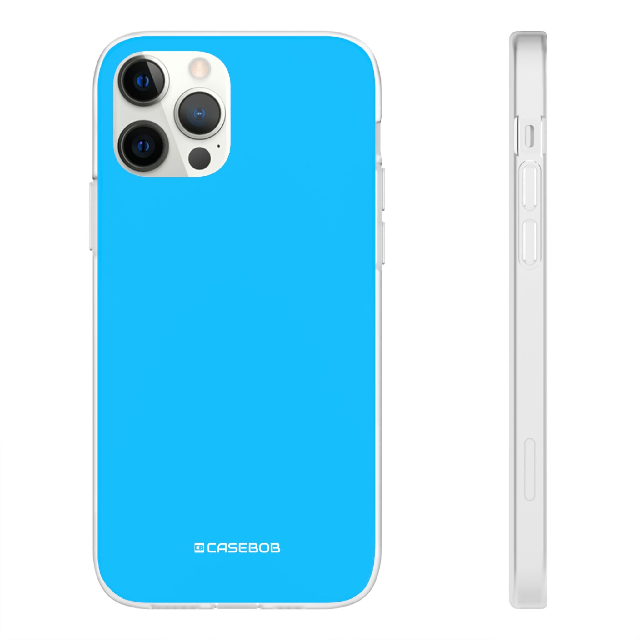 Deep Sky Blue | Phone Case for iPhone (Flexible Case)