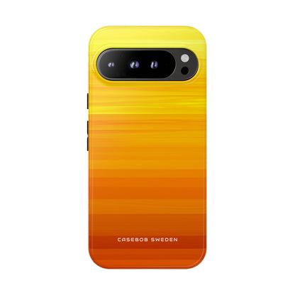 Sunlit Horizon Gradient Google Pixel 9 - Tough Phone Case