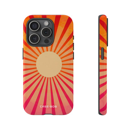 Sunburst Radiance iPhone 15 Pro Case - Tough