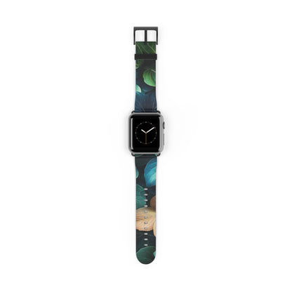 Teal Bloom - Watch Band
