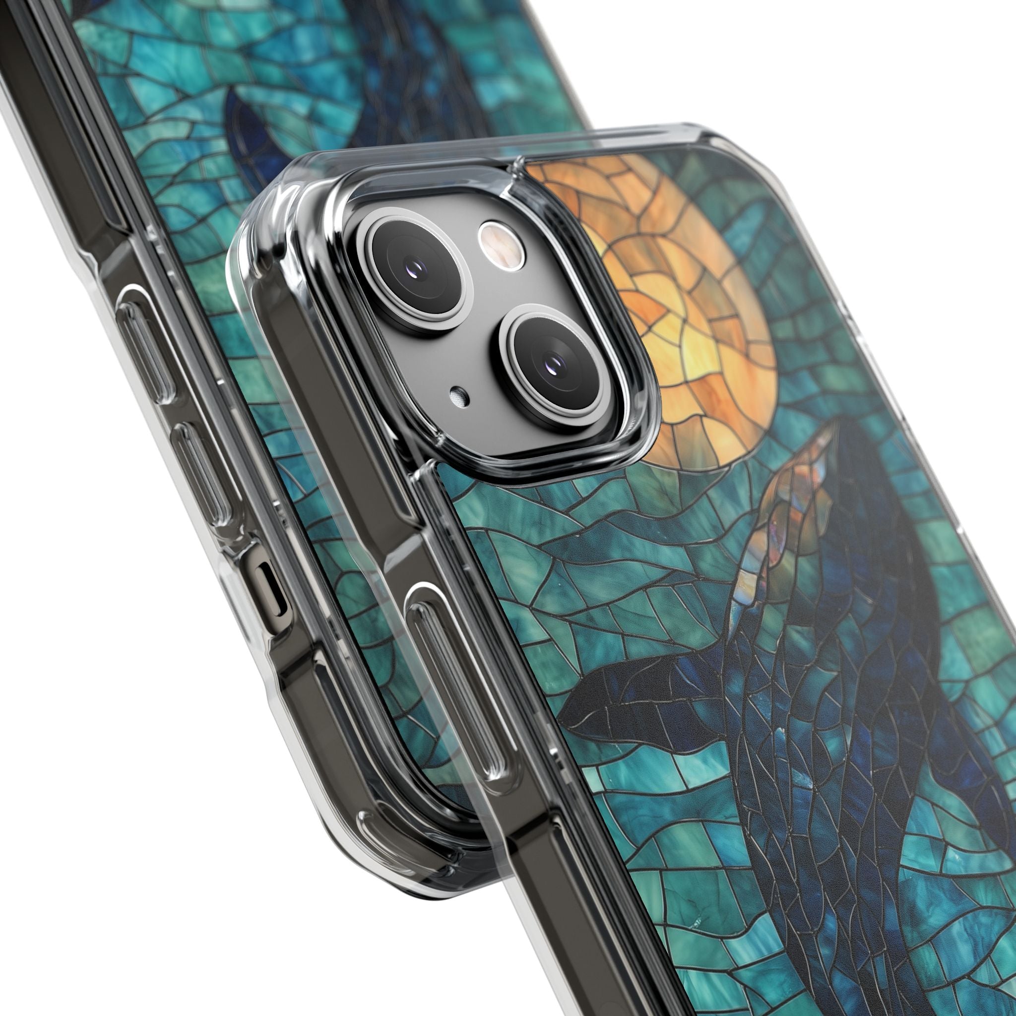 Whale Dives Upward iPhone Case - Impact