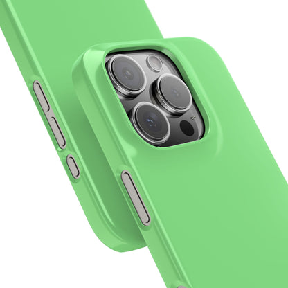 Light Green iPhone 16 - Slim Phone Case