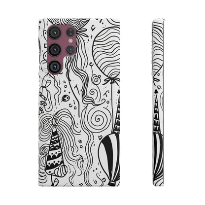 Whimsical Festivity | Slim Phone Case for Samsung