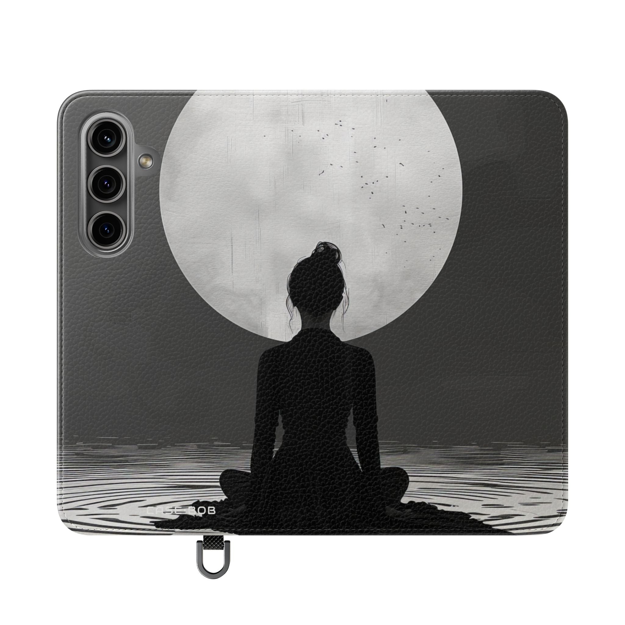 Moonlit Silence - Samsung S24 Case - Wallet
