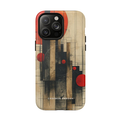 Vintage Geometric Harmony iPhone 14 | Tough+ Phone Case