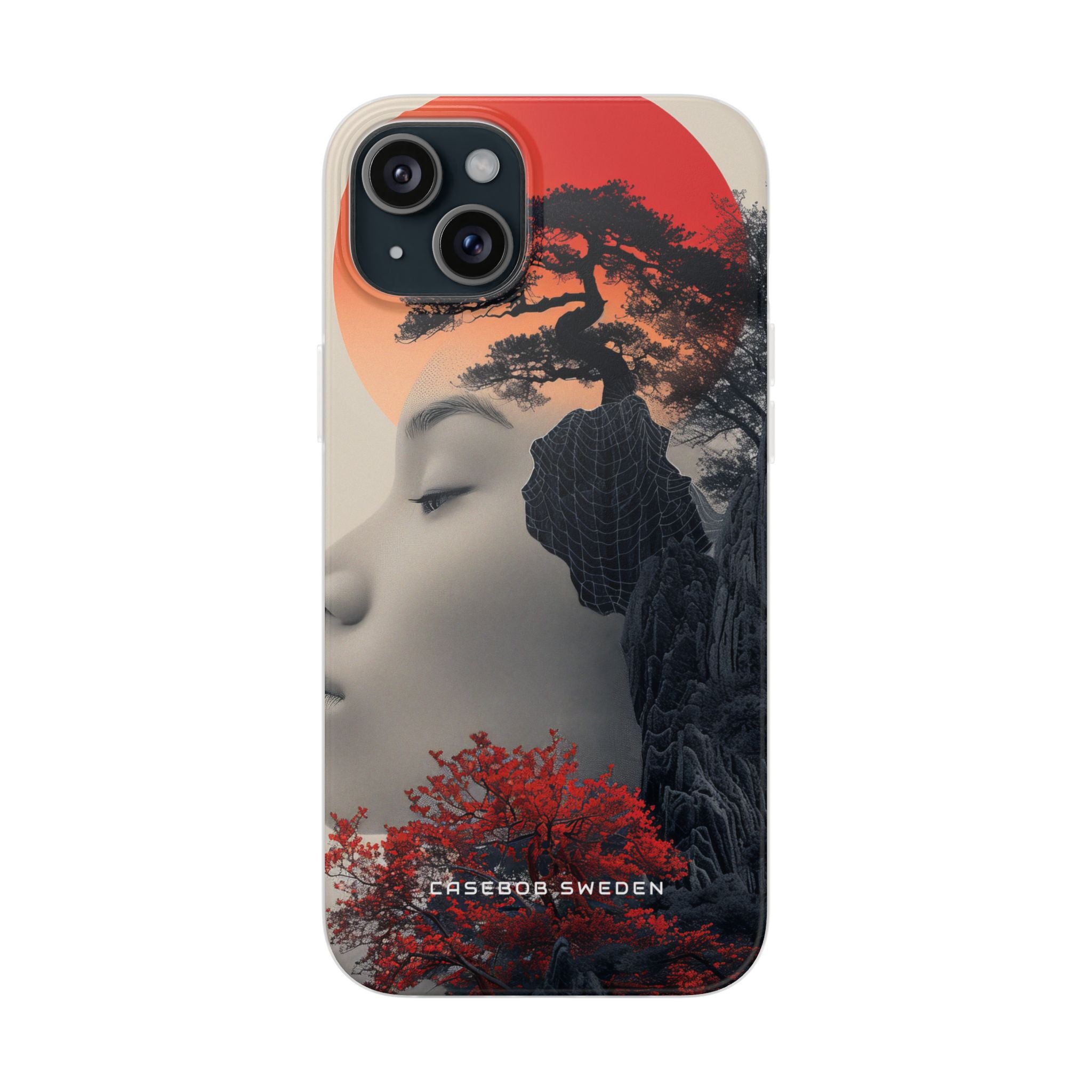 Surreal Zen Harmony iPhone 15 - Flexi Phone Case