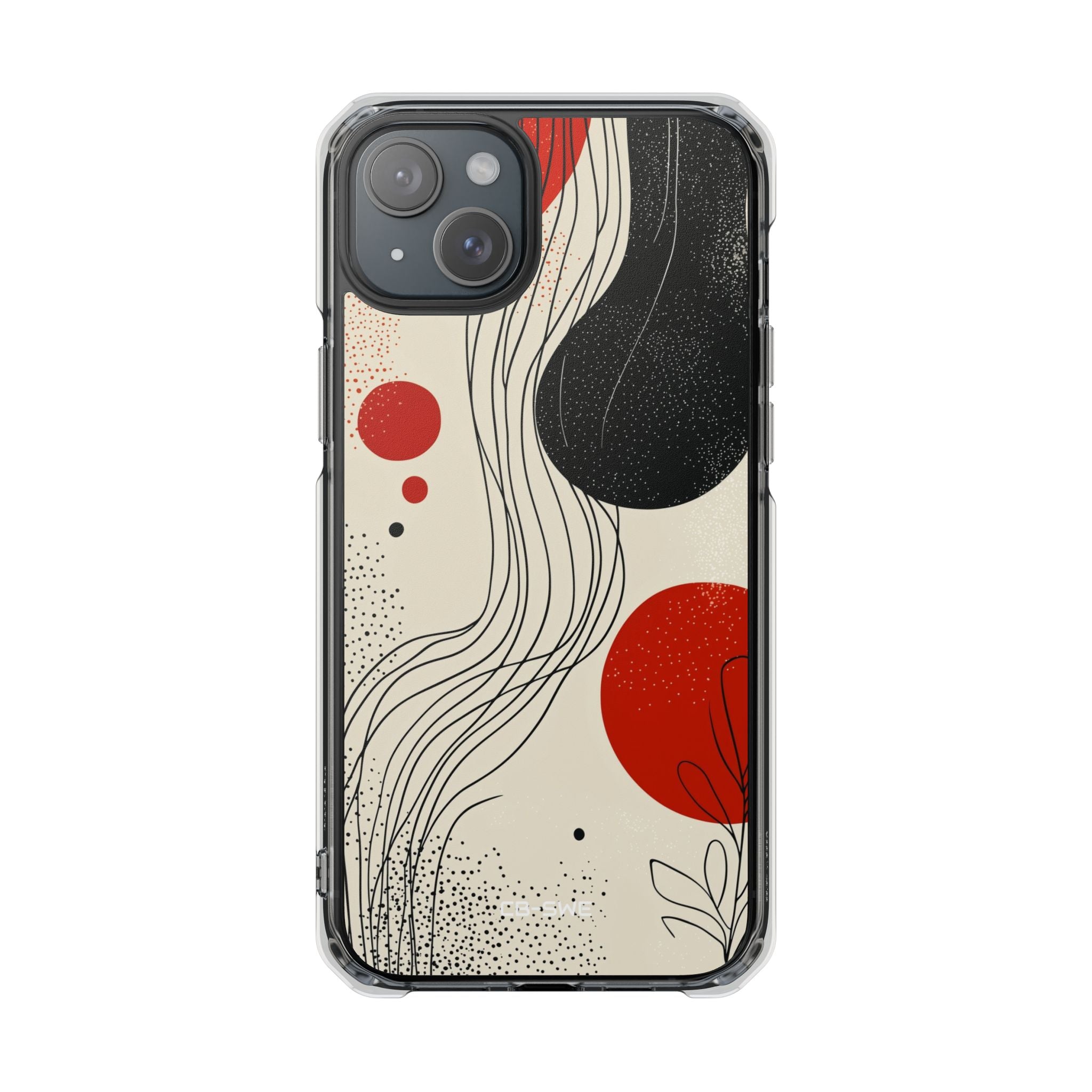 Waves Embrace Flora iPhone Case - Impact
