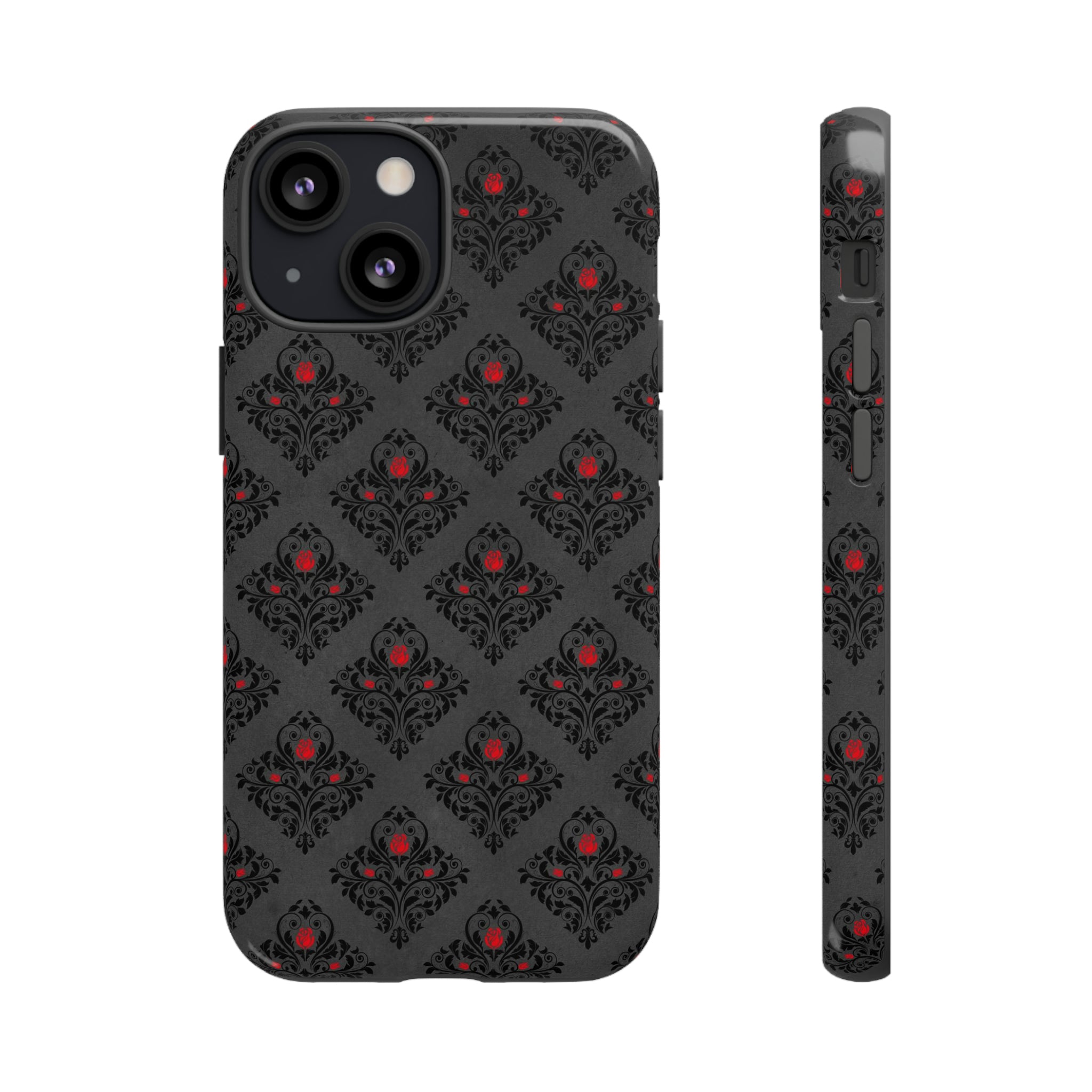 Pixrose Gothic Flower - Protective Phone Case