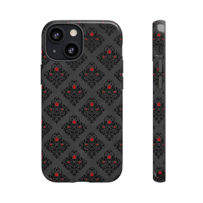 Pixrose Gothic Flower - Protective Phone Case