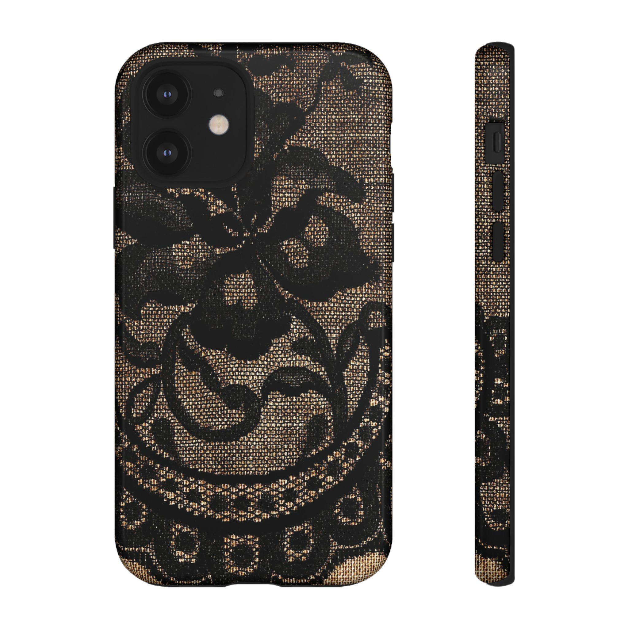 Broomrose Gothic Flower - Protective Phone Case