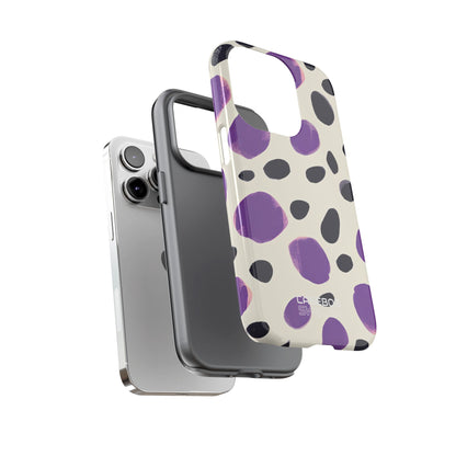 Purple Pebble Dance iPhone 14 - Resistente